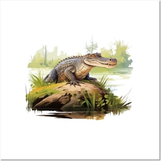 Caiman Posters and Art